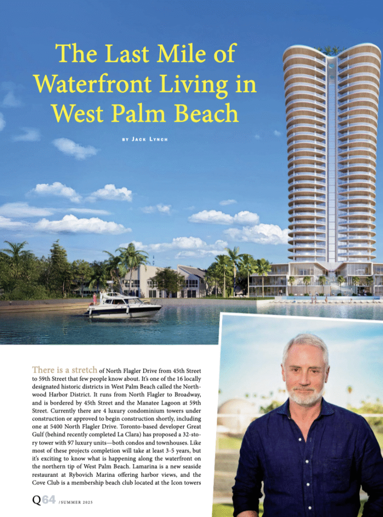 Q Magazine, Jack Lynch, West Palm Beach Real Estate 